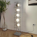Chrome Spheres Bauhaus Lamp