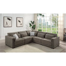 Rylie - Modular Sectional Sofa With Toss Pillows by Unique Piece Furniture