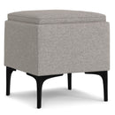 Natasha - Multifunctional Storage Ottoman With Tray by Unique Piece Furniture