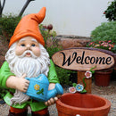 Outdoor Garden Gnome Flower Pot Planter