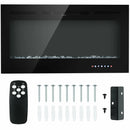 40-Inch Electric Fireplace Recessed with Thermostat by LJGDeals