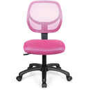 Low-back Computer Task Chair with Adjustable Height and Swivel Casters by LJGDeals