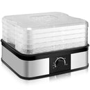5 Tray Temperature Control Fruit Vegetable Dryer by LJGDeals