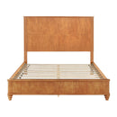Platform Bed Frame & Tall Headboard by HouseOfZazla
