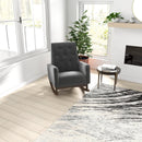 Demetrius - Mid-Century Modern Rocking Chair by HouseOfZazla