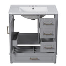 Traditional Bathroom Vanity Set With Soft Close Doors