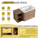 40'' Wall-Mounted Bathroom Vanity