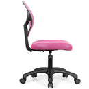 Low-back Computer Task Chair with Adjustable Height and Swivel Casters by LJGDeals