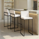 Fuji - Contemporary High Back Barstool Elegant Design by HouseOfZazla