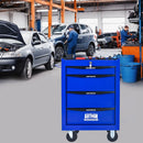 Rolling Metal Tool Chest With Drawers, Steel Storage Cabinet With Ball Bearing Slides by HouseOfZazla