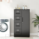 Storage Vertical Filing Cabinet With Lock by HouseOfZazla
