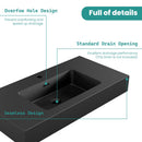 BB02-36-109 Integrated Engineered Solid Surface Basin Matte by HouseOfZazla