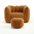 Soft Bean Bag Chair With High Resilient Foam by Unique Piece Furniture