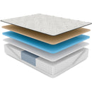 Diamond Cleo Cool Copper Memory Foam Hybrid Mattress - Twin Firm