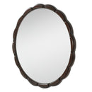 Round Wood Wall Mirror - 31.5"