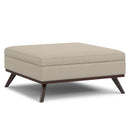 Owen - Multifunctional Square Coffee Table Storage Ottoman by Unique Piece Furniture
