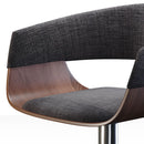 Lowell - Multi-Functional Adjustable Swivel Bar Stool by HouseOfZazla