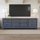 TV Stand For TVs Up To 90" - Blue by HouseOfZazla
