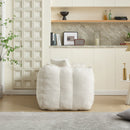 Cozy Beanbag Chair With High Resilience Foam Core For 2 by Unique Piece Furniture