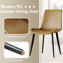 Modern Dining Chair With Carbon Steel Legs by Unique Piece Furniture