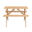 Durable Solid Wood Children's Dining Table And Chairs Set, Multi-Functional