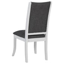 Tyler Pearl - Upholstered Dining Side Chair (Set of 2) - Taupe by HouseOfZazla