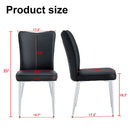 Modern Minimalist Dining Chairs With Metal Legs by Unique Piece Furniture