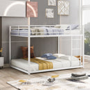 Metal Bunk Bed, Low Bunk Bed With Ladder by Unique Piece Furniture