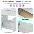 30-Inch Bathroom Vanity with Ceramic Sink and Ample Storage