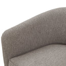 Miramar - Swivel Barrel Chair With Wooden Base by HouseOfZazla