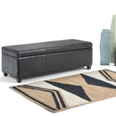 Avalon - Contemporary Storage Ottoman Bench by HouseOfZazla