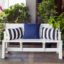 Horizon - Stripe Pillow Outdoor & Indoor - Black by Unique Piece Furniture