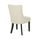 Cheney Contemporary Dining Chair Tufted Upholstery (Set of 2) by HouseOfZazla