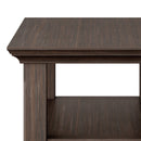 Acadian - Narrow Side Table - Farmhouse Brown by HouseOfZazla