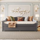Upholstered Daybed With Light And Trundle by HouseOfZazla