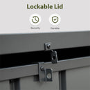 120 Gallon Outdoor Storage Deck Box Waterproof by HouseOfZazla