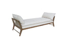 Daybed With Strap Detail - White by HouseOfZazla
