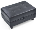 Stylish Storage Contemporary Ottoman by Unique Piece Furniture
