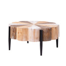 Flower Shaped Coffee Table For Living Room - Multicolor by HouseOfZazla
