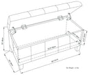 Dover - Multifunctional Storage Ottoman Bench by Unique Piece Furniture