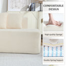 Compression Sectional Couch with Comfy Chaise