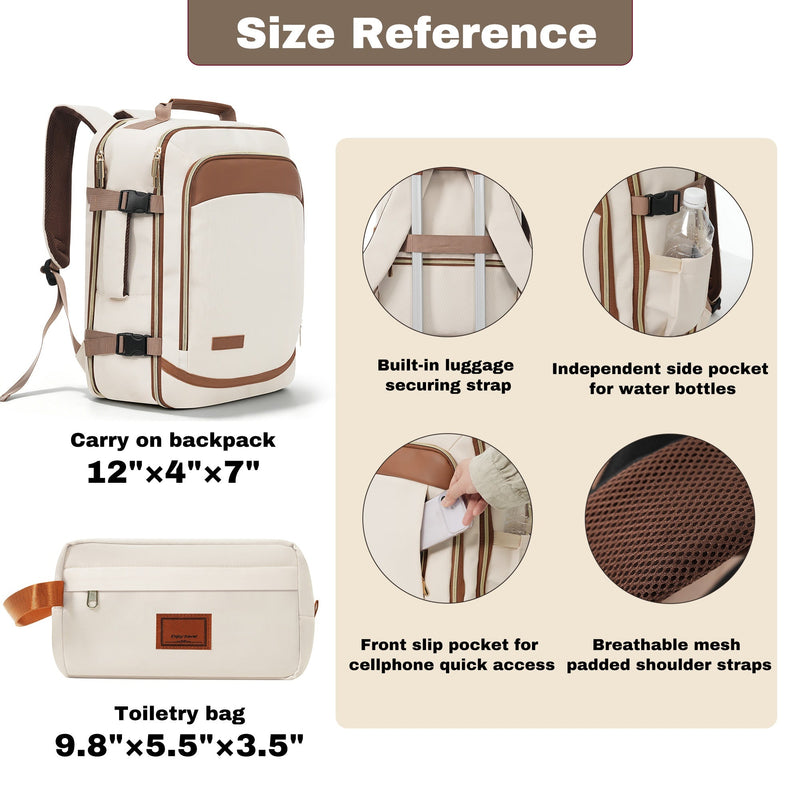 3-Piece Luggage Set - 20in Checked Suitcase with TSA Lock, photo 2 of 10