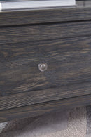 Todoe - Lift Top Cocktail Table - Dark Gray