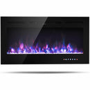 40-Inch Electric Fireplace Recessed with Thermostat by LJGDeals