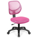 Low-back Computer Task Chair with Adjustable Height and Swivel Casters by LJGDeals