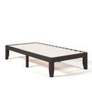 Twin Size 14 Inch Wooden Slats Bed Mattress Frame by LJGDeals
