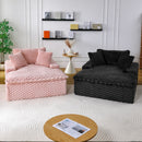 Harbor - Luxury Sofa Turtle Fleece Fabric by HouseOfZazla