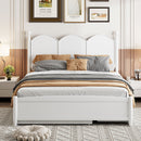 Platform Bed With With 2 Big Drawers And Trundle by Unique Piece Furniture