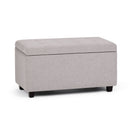 Cosmopolitan - Upholstered Storage Ottoman by Unique Piece Furniture