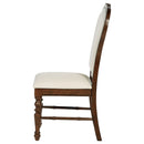 Claire - Upholstered Dining Side Chair (Set of 2) - Ivory by HouseOfZazla